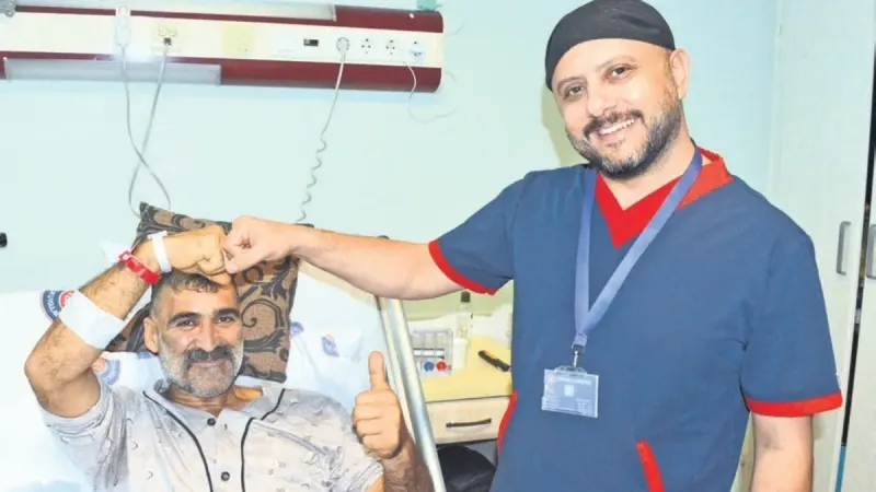 10 yıl ömür biçildi! Doktor Mehmet "beyin" mucizesiyle hayata tutundu