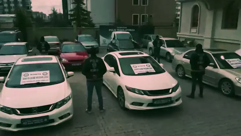 19 ilde change araç şebekelerine operasyon: 35 gözaltı