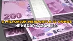 3 MİLYONLUK MEVDUATLA 32 GÜNDE NE KADAR KAZANILIR? Banka banka faiz tablosu!