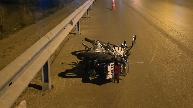 Afyonkarahisar'da otomobil ile motosiklet çarpıştı: 1 ölü