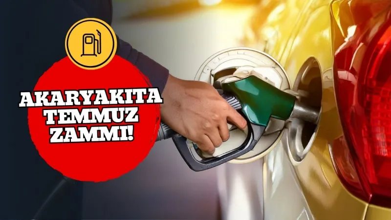 Akaryakıt Pompa Fiyatları Temmuz Zamlarıyla Yükseldi