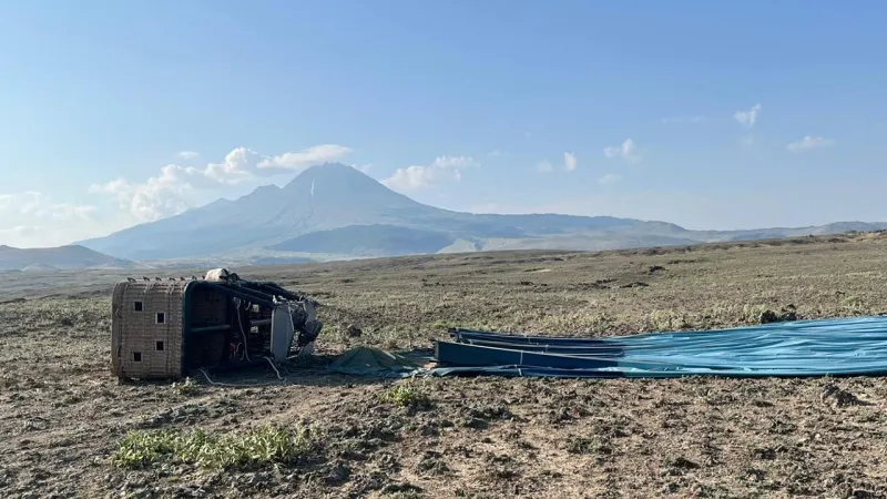 Aksaray'da Balon Faciası: Pilot Öldü, 31 Turist Yaralı!