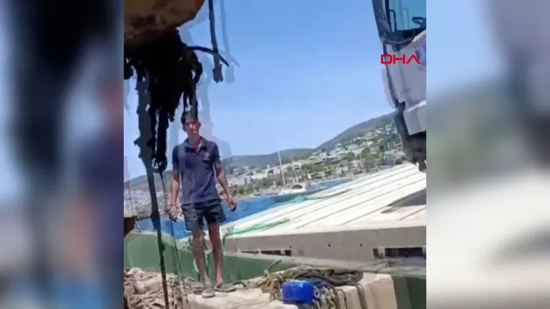 Bodrum'da Şok Eden Deniz Dibi Temizliği! 30 Ton Atık Çıktı!