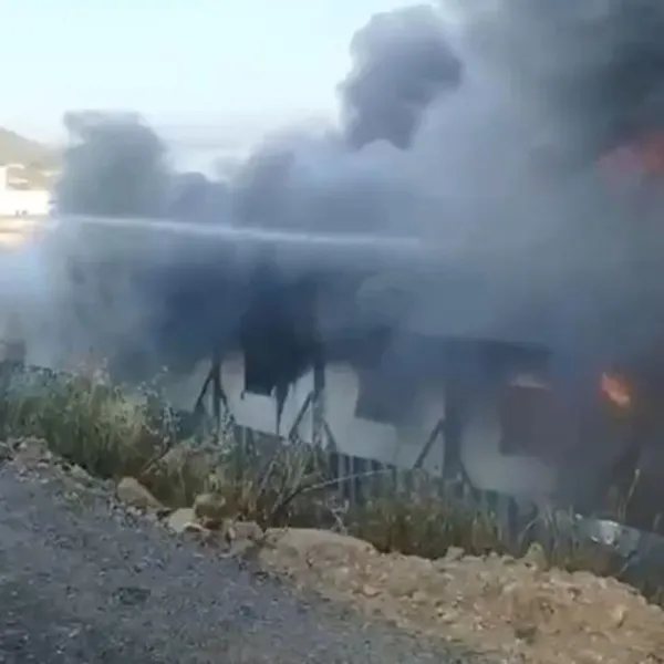 Bodrum'da Konteyner Yangını! İşçiler Alevler İçinde Mi Kaldı?