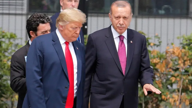 Cumhurbaşkanı Erdoğan, Trump ile görüştü