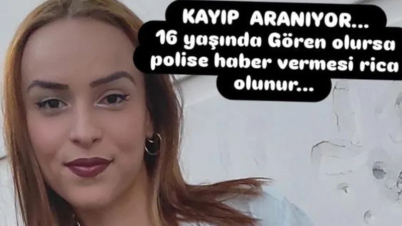 Denizli'de kaybolan 16 taşındaki kız çocuğundan 2 gündür haber alınamıyor