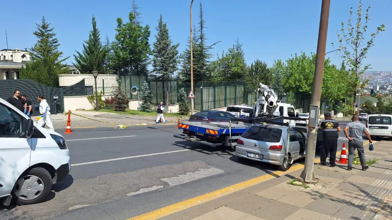 Ankara'da Dışişleri Konutu Önünde Silahlı Kavga! Korumalar Vurdu