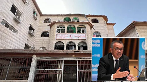 DSÖ Gazze'nin güneyindeki Emel Hastanesinin hizmet dışı kaldığını bildirdi