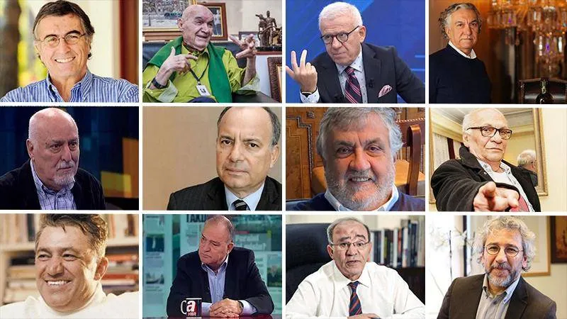 Ertuğrul Özkök: Konur Sokak 24 ve 27 numarada, üç apartman dairesinden çıkan 12 genel yayın yönetmeni