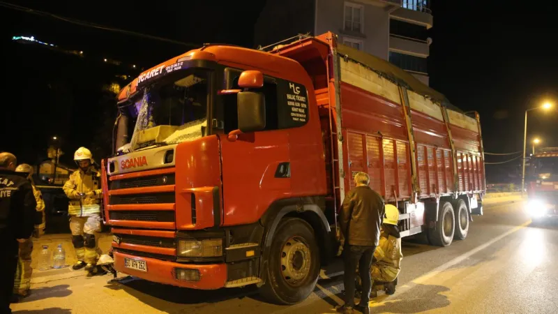 Tokat'ta Dehşet! Freni Patlayan Kamyon Nasıl Durdu?