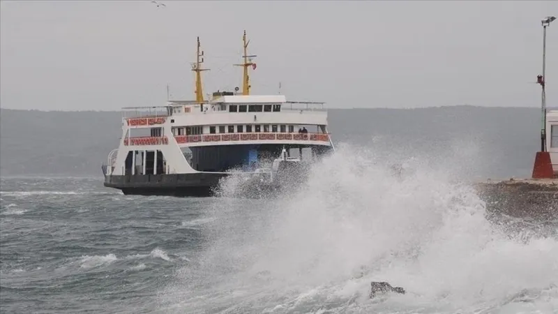 Feribot Seferleri İptal! Güney Marmara'da Hava Alarmı!