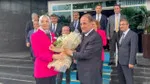 HSK İkinci Daire Üyesi Aysel Demirel’e çiçekli uğurlama