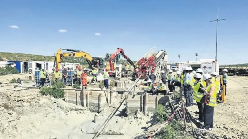 Kalyon İnşaat boruları Avrupa'ya ulaştırıyor