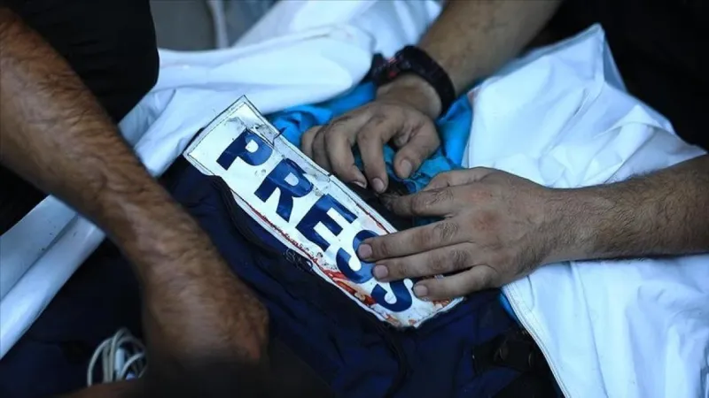 Gazze'de Gazetecilere İsrail Zulmü: 12 Can Kaybı!