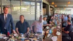 Veda Yemeği! Kaymakam ve Başsavcı Gözyaşlarıyla Uğurlandı