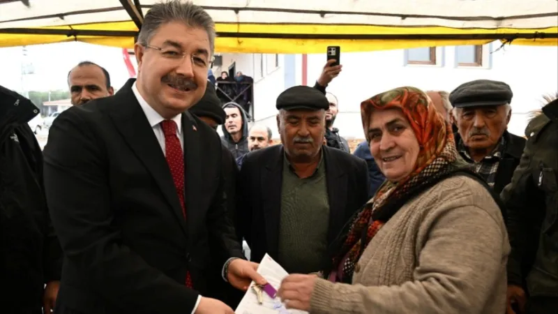 Osmaniye'de Depremzedelere 41 Köy Evi Teslim Edildi