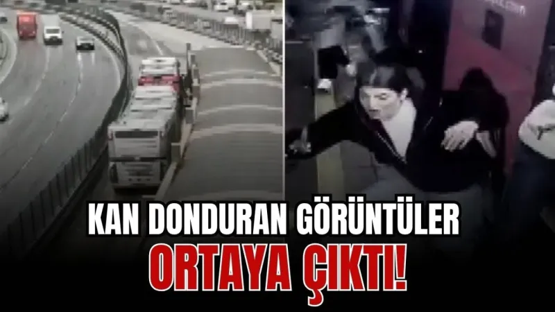 Metrobüste Dehşet Anları! Kaza Kameraya Böyle Yansıdı