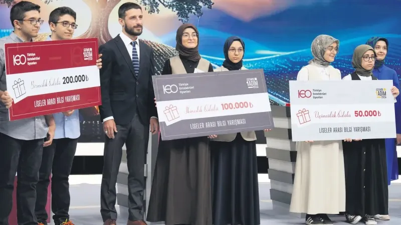Liseler Arası Bilgi Yarışması: Ankara'dan İkizler Şampiyon!