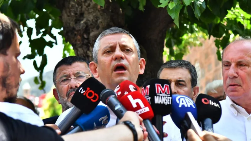 Özgür Özel'den İsrail'e Sert Tepki: Filistin Ulusal Meselemiz!
