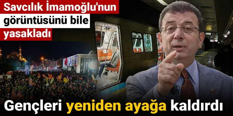 İmamoğlu Yasağına Gençlerden Cevap: "İmamoğlu Her Yerde!"