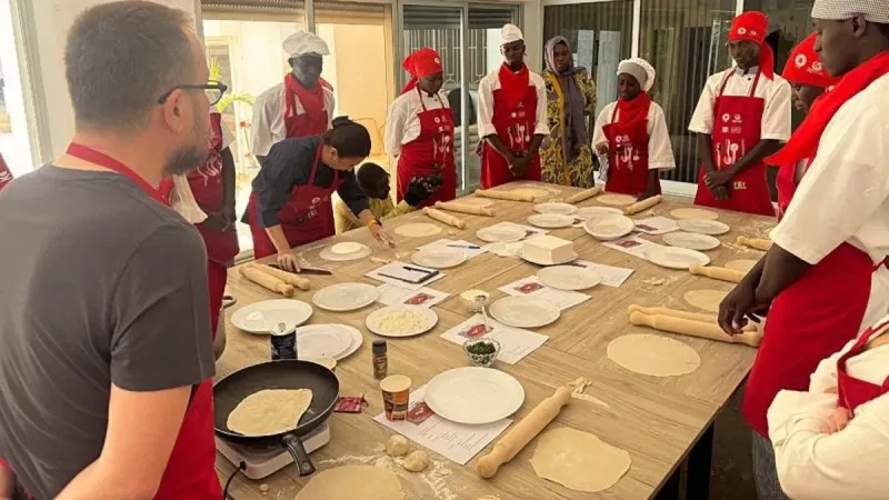 Senegal’de Türk ziyafeti! First Lady’si Marie Khone Faye büyükelçilere Kayseri yağlaması yaptı