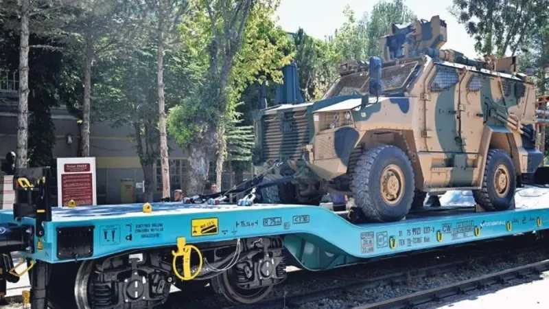 TSK'ya Dev Destek! Tank Taşıma Vagonları Teslim Edildi!