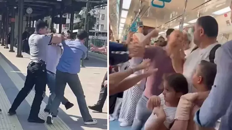 Marmaray'da Şok Saldırı! Olay Anını Kaydeden Tanıktan İnanılmaz Açıklamalar