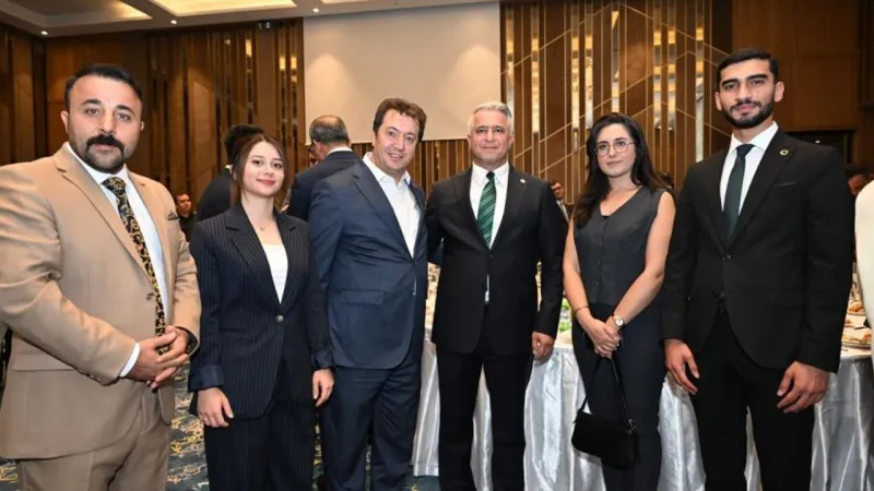 Yargı mensuplarını buluşturan resepsiyon