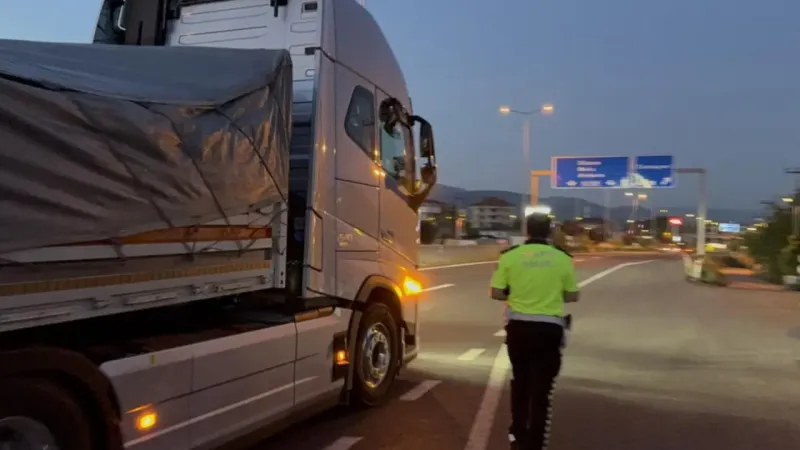 Yasak dinlemeden trafiğe çıktı cezayı yedi!