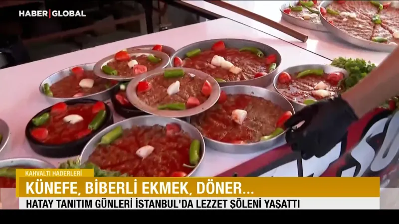 Yöresel lezzetler damakları çatlattı